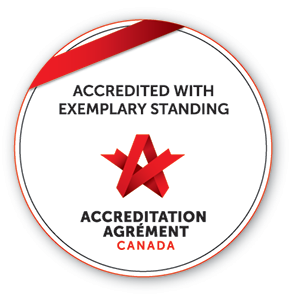 Accredited with exemplary standing - Accreditation Canada