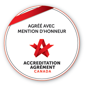 Agréé avec mention d'honneur - Agrément Canada