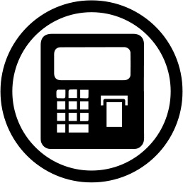 Automated bank machines Icon