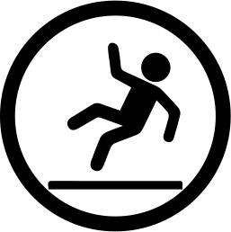 a person falling icon