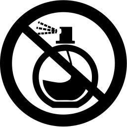 Scent prohibited icon