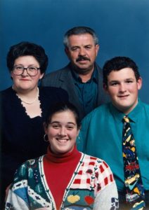 Buffone's family