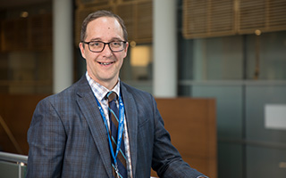 Alan Forster, Vice-President of Innovation and Quality at The Ottawa Hospital