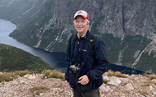 Christopher Wanczycki at Gros Morne Summit 