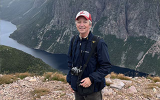 Christopher Wanczycki au Sommet Gros-Morne 