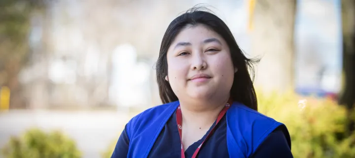 A busy nursing schedule hasn’t stopped Bao-Anh from volunteering