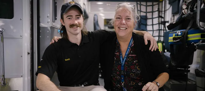 Mental health professionals and paramedics team up to help people in crisis