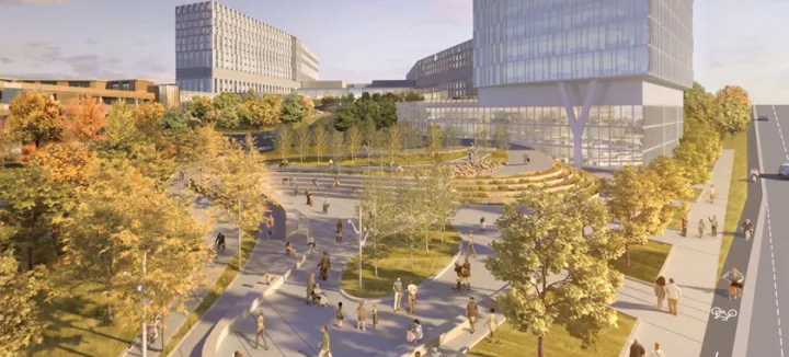Modern sustainability in a new state-of-the-art hospital