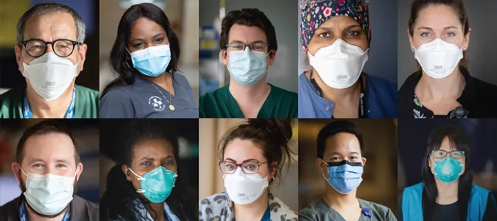 Un projet de portrait rend hommage à l’ensemble du personnel