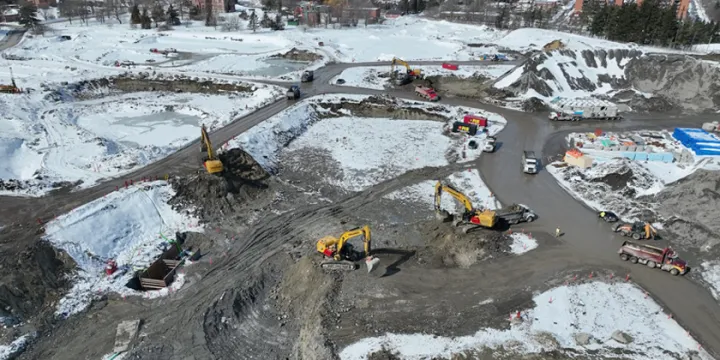 Visite du chantier du nouveau campus, deuxième partie : l’hôpital