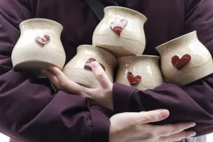 The power of a hug… and a mug