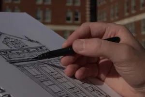 Watch: Local artist helps commemorate 100 years of the Civic Campus