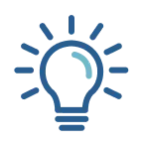 Icon light bulb
