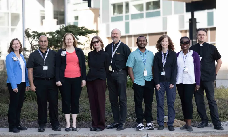 Membres de l’équipe des Soins spirituels de l’Hôpital d’Ottawa.
