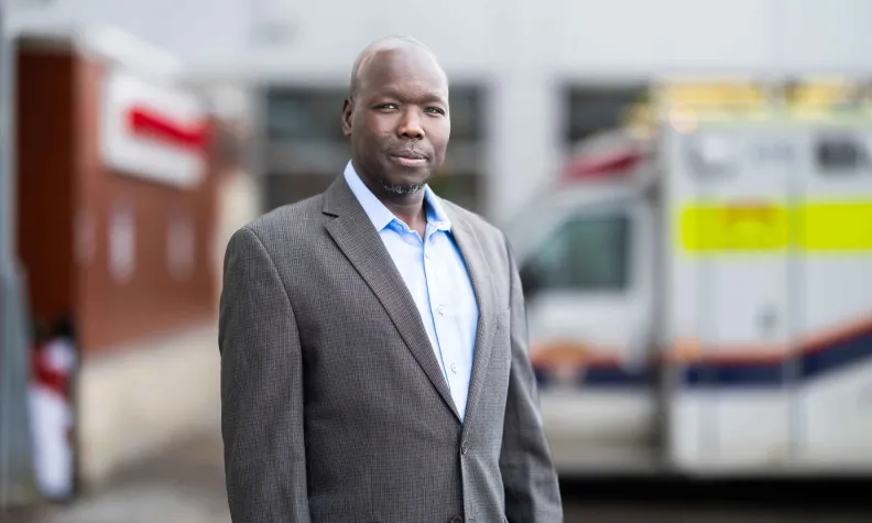Ajak Mabior Ajang, Manager, Champlain Infection Prevention and Control Hub