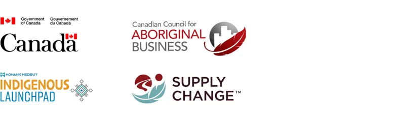 Government of Canada and Aboriginal Business logos.