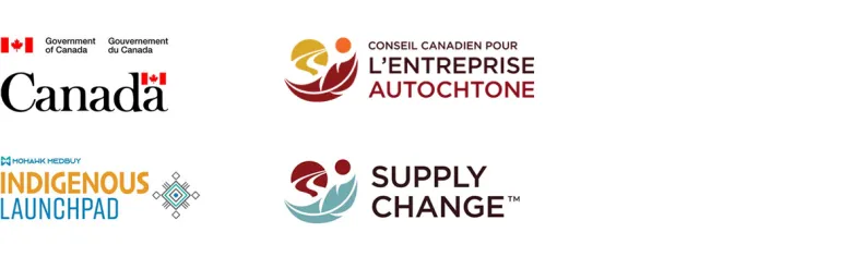 Government of Canada and Aboriginal Business logos.