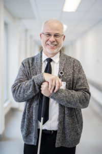 Serge Falardeau is The Ottawa Hospital’s Accessibility Coordinator.