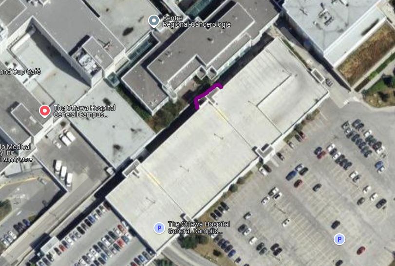 Cancer Center Exit B1 Closure