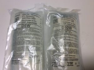 dextrose bags
