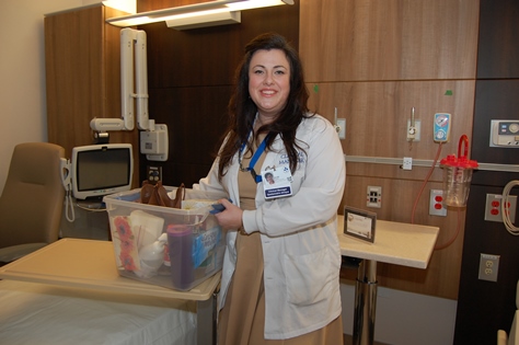 Patient totes keep belongings safe and help prevent infection