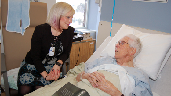 Social workers’ skills improve patient experience