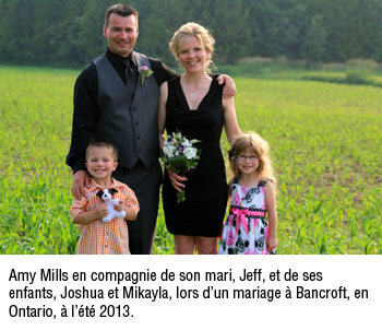 Amy Mills and Family
