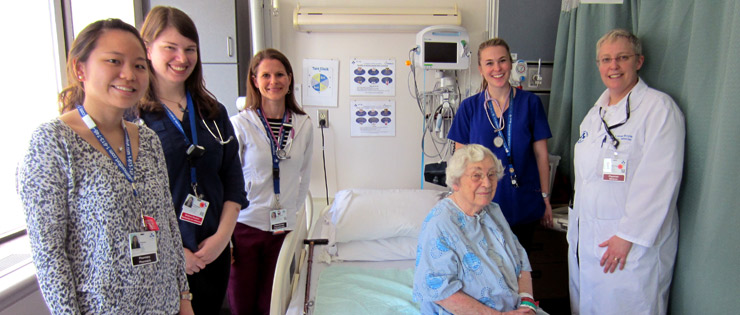 Bedside review provides a patient-centred approach to care