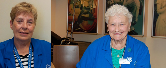 Ruth Gillespie and Janet Eve