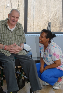 Staff with Patient