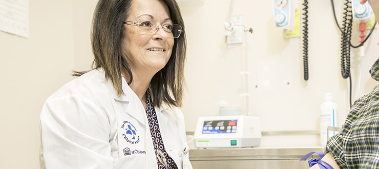 Clinical Research Coordinator Nancy Tremblay