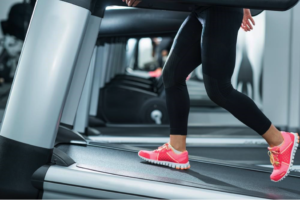 image of treadmill user