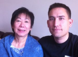 Image of mother & son. 