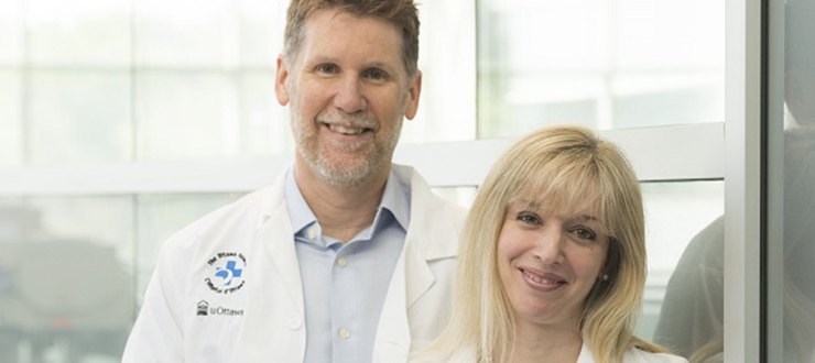 Drs. Robin Parks (left) and Jodi Warman Chardon