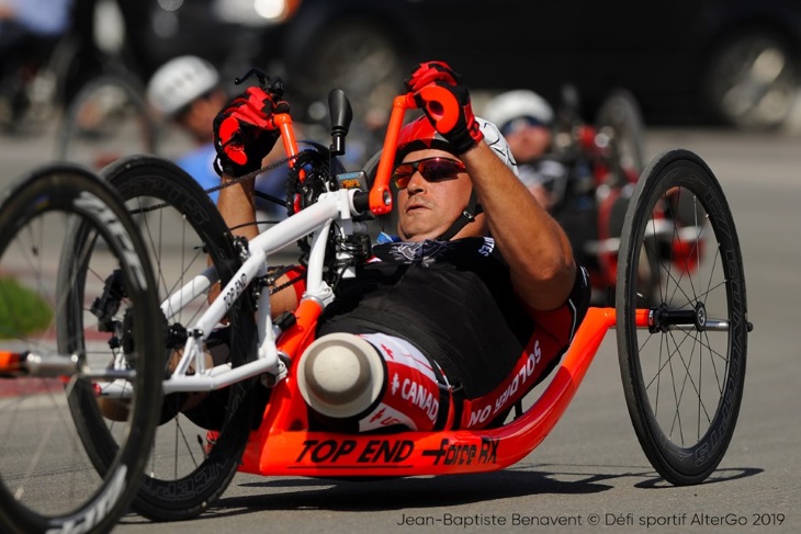 Mike Trauner handcycle Photo