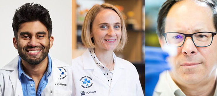 The Ottawa Hospital’s top three researchers