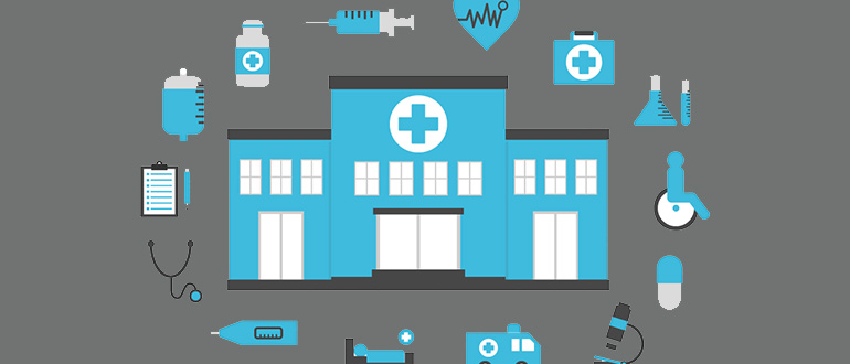 Hospital icons