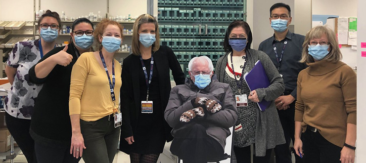 Members of The Ottawa Hospital pharmacy team