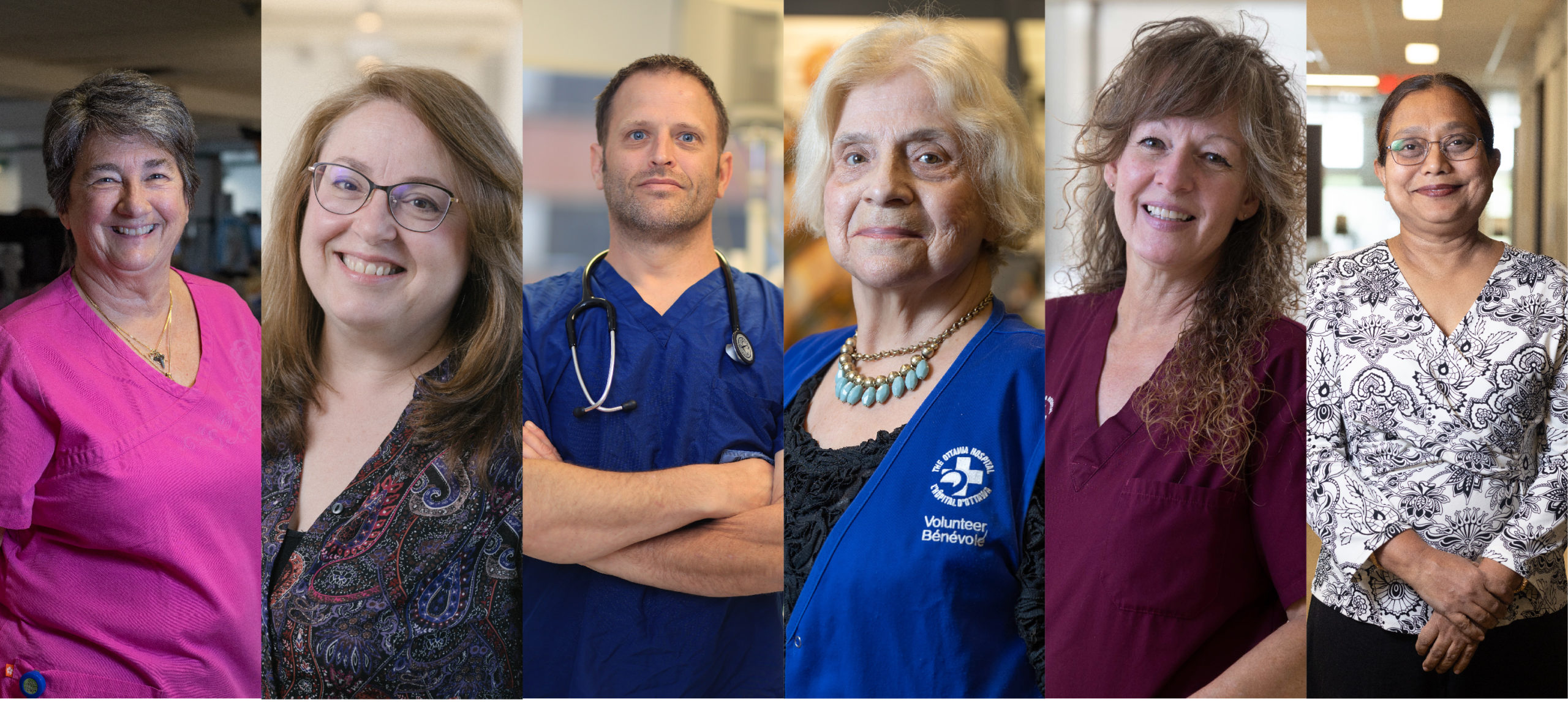 From left to right: Mary Lowery, Lina Tripudio-Comba, Trevor Bell, Cecile Kershman, Chantal Dewar, Ranjeeta Malik.