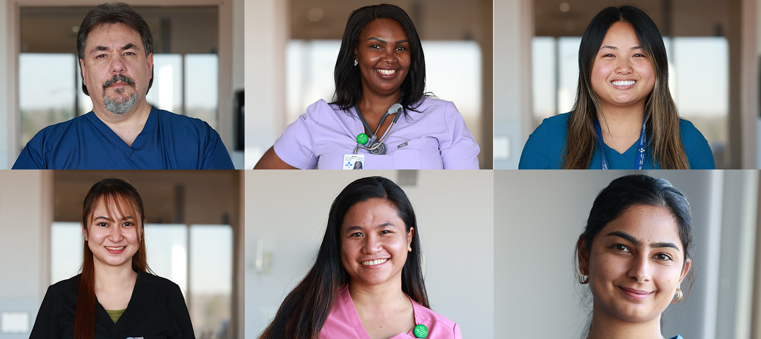 A collage of nurses from The Ottawa Hospital