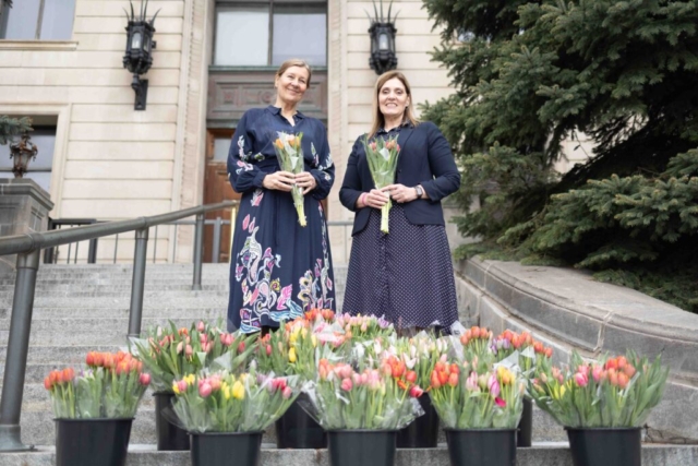 Ines Coppoolse et Suzanne Madore