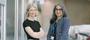 Registered Nurse Beth Tupala and Psychiatrist Dr. Jasmine Gandhi