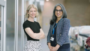 Registered Nurse Beth Tupala and Psychiatrist Dr. Jasmine Gandhi