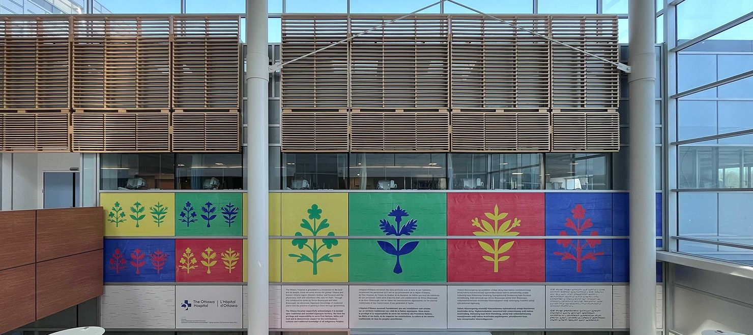 A land acknowledgement at the General Campus
