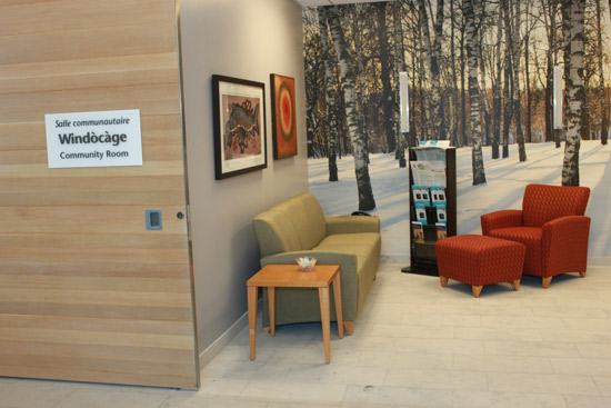 The Windòcàge Community Room at the General Campus.