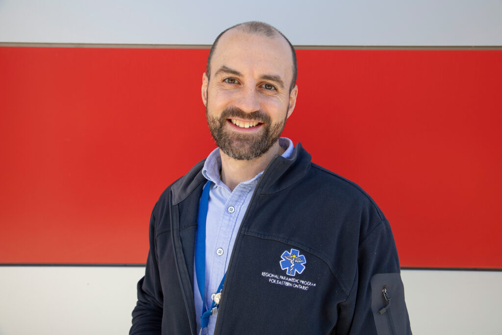 Benjamin de Mendonca, Director of the Regional Paramedic Program for Eastern Ontario.