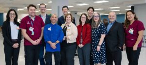 A group photograph of TOH employees who were involved in the patient food innovation project.